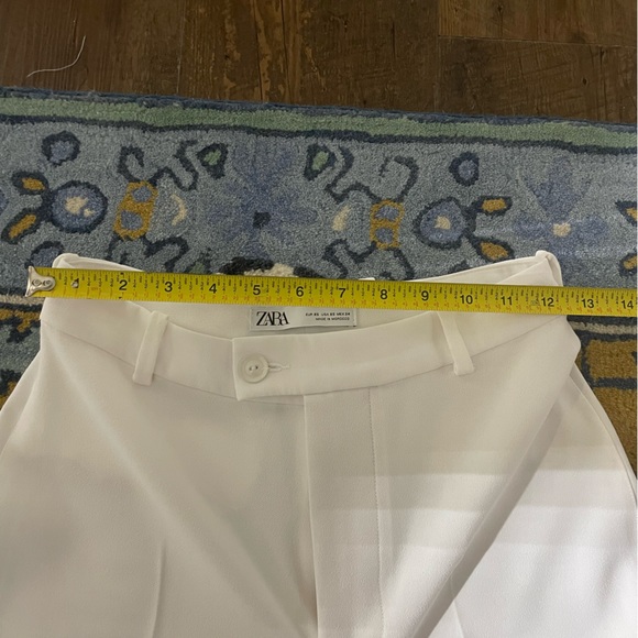 EUC Zara white wide leg trouser - Picture 4 of 5